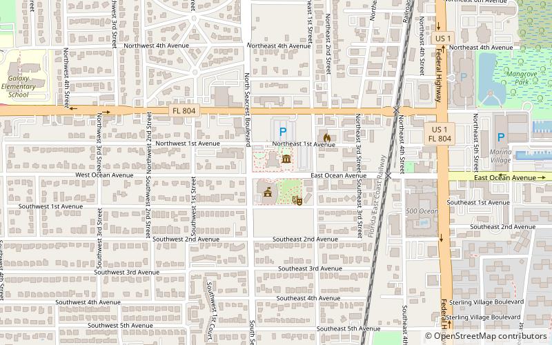 Boynton School location map