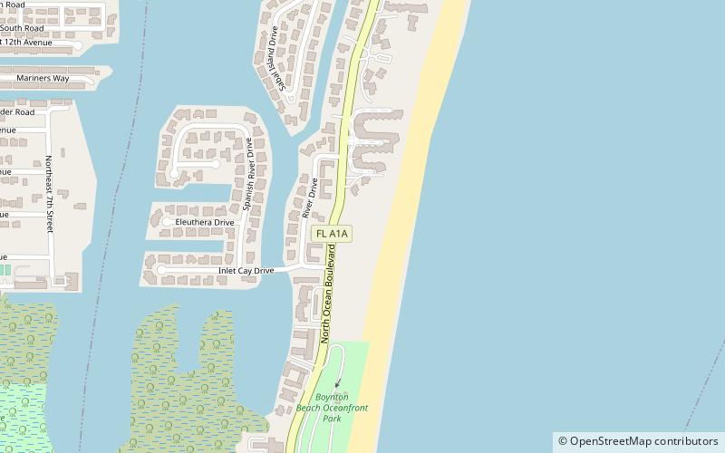 Ocean Ridge Hammock Park location map