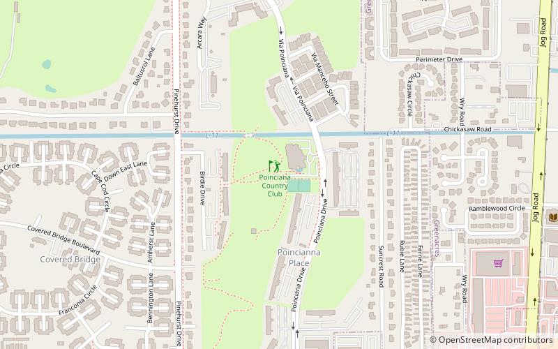 Poinciana Country Club location map