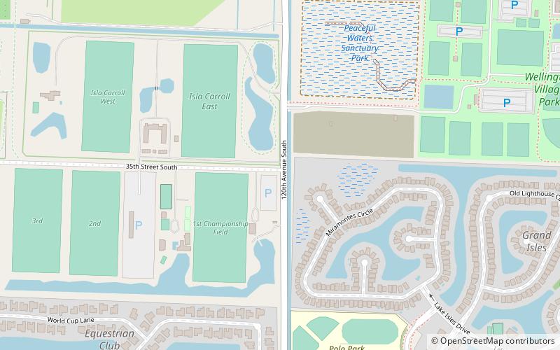 Palm Beach International Polo Club location map