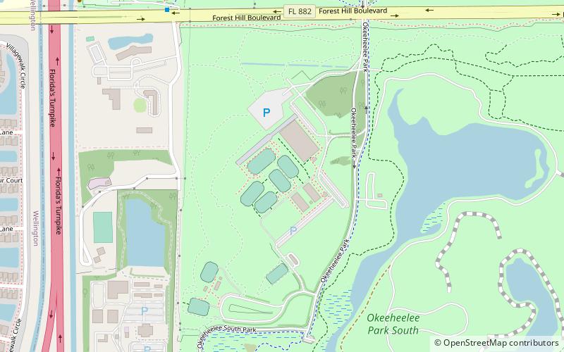 Jim Brandon Equestrian Center location map