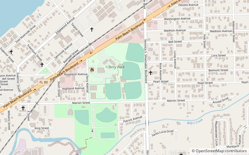 Terry Park location map