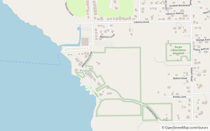 Randell Research Center location map