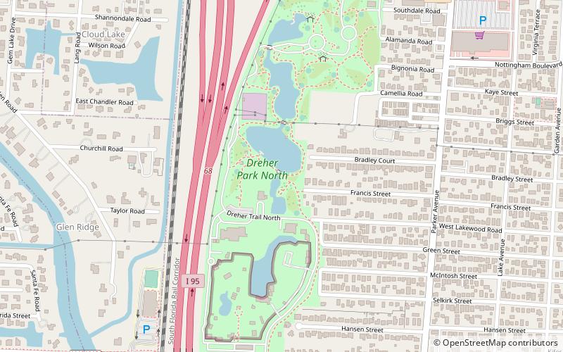 palm beach zoo west palm beach location map