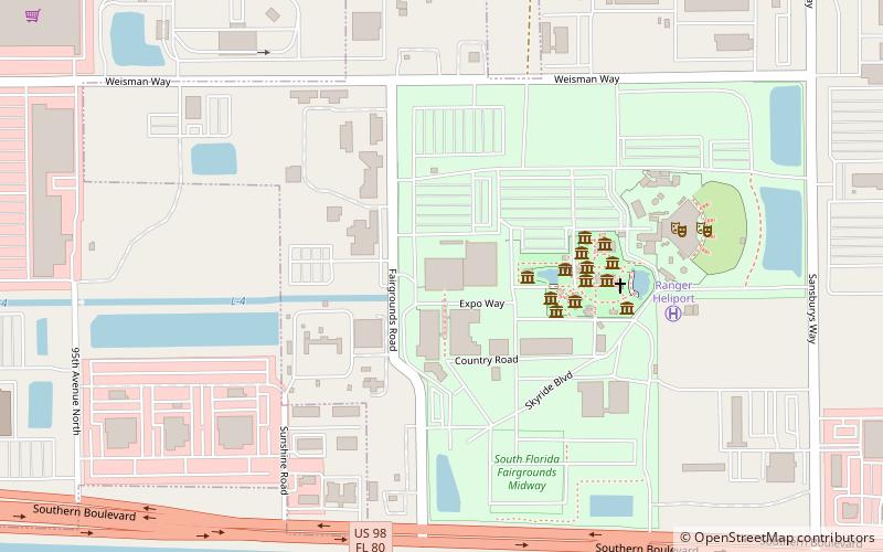 Americraft Expo Center location map