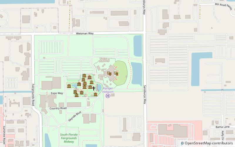 ITHINK Financial Amphitheatre location map