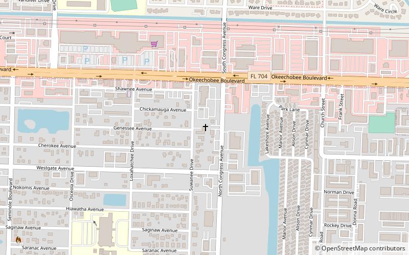 First Church of Christ location map