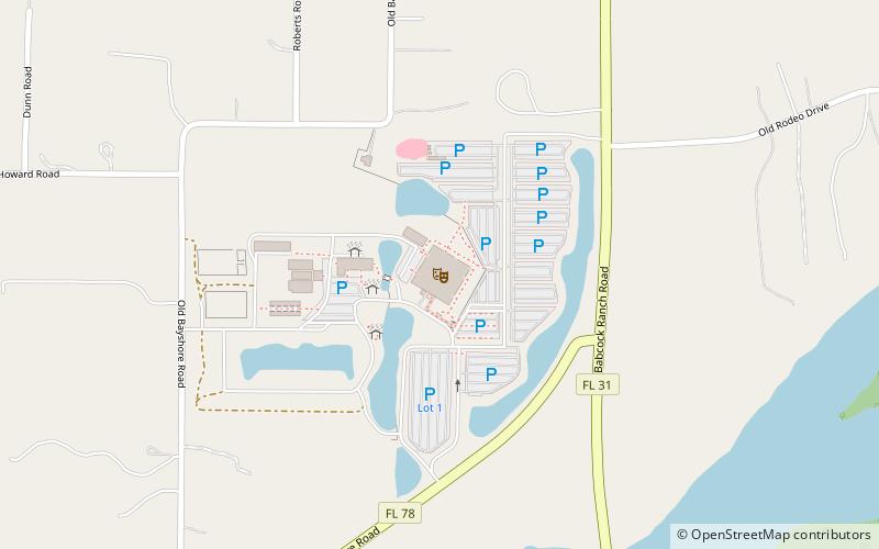 Lee County Civic Center location map