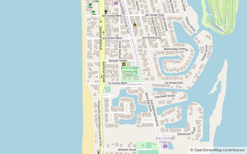 Boca Grande Community Center location map