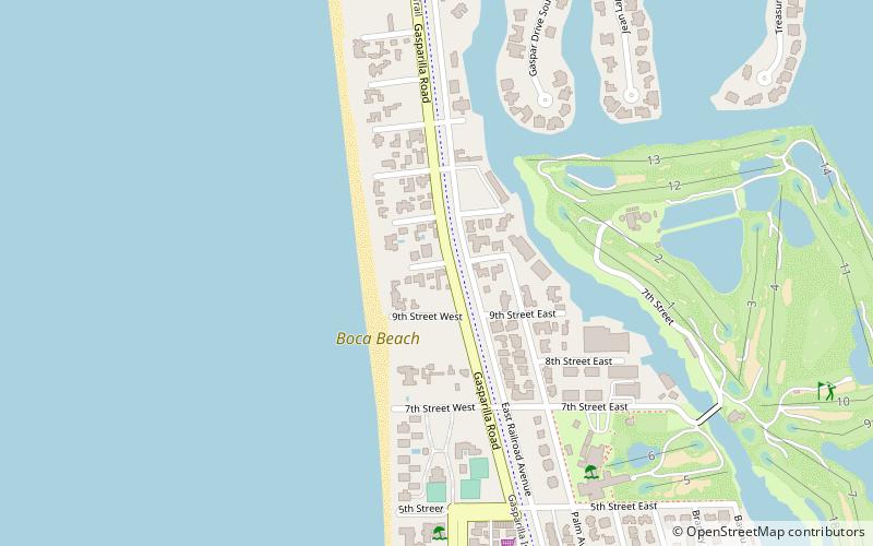 johann fust community library gasparilla island location map