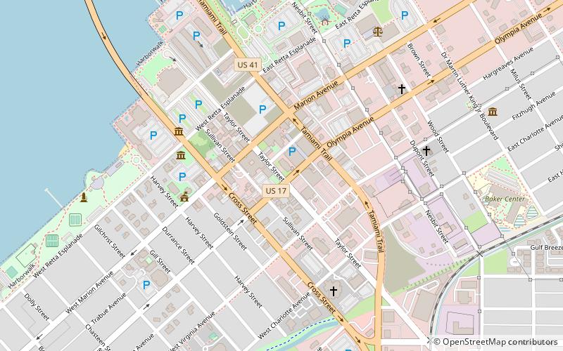 Old Charlotte County Courthouse location map