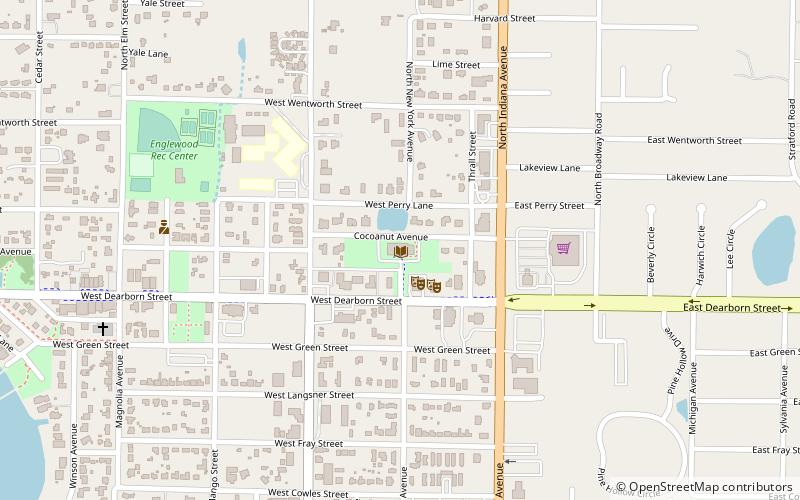 Sarasota County Library System location map