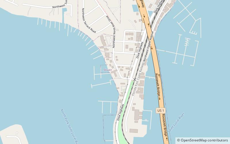 The Harbor Inn & Marina location map