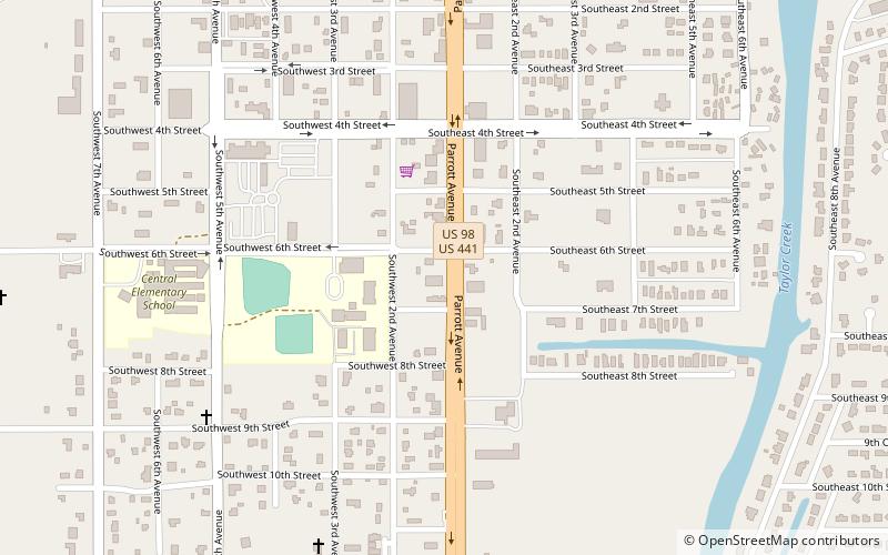 Okeechobee location map