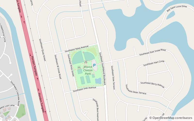 Jessica Clinton Park location map