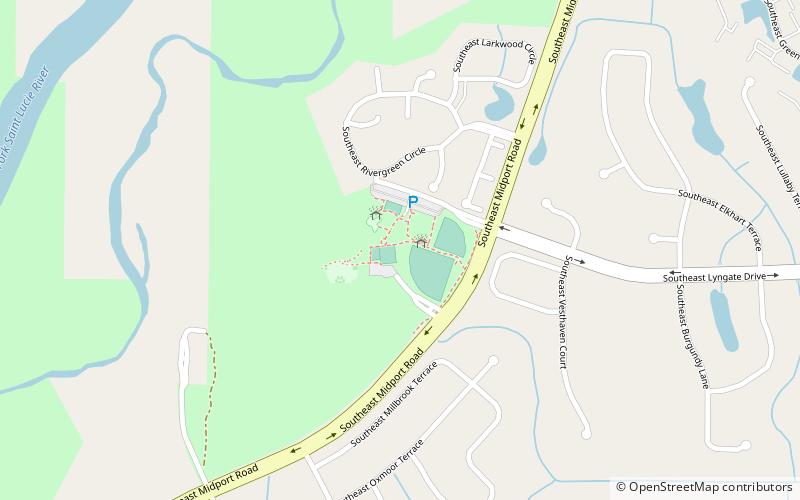 Lyngate Park location map