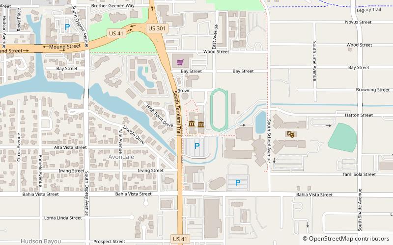 Sarasota Art Museum location map