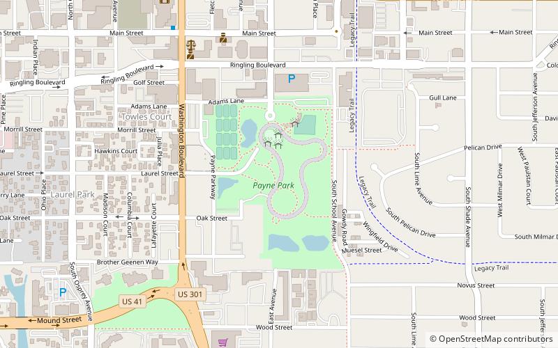 Payne Park location map