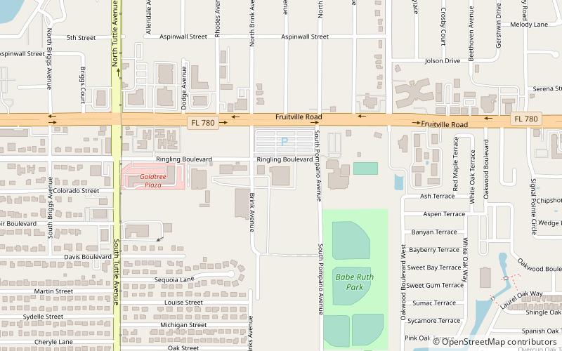 robarts arena sarasota location map