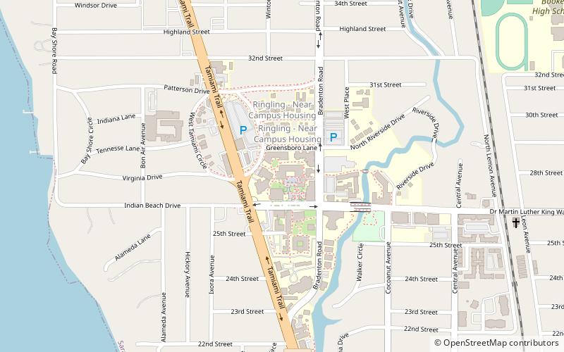 ringling college of art and design sarasota location map