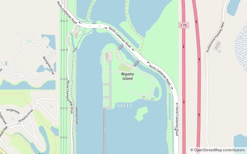 Nathan Benderson Park location map