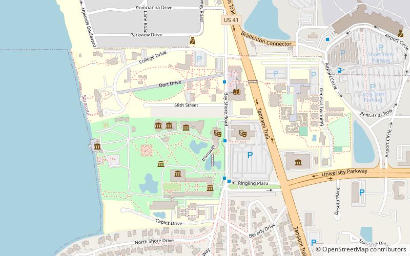 New College of Florida location map