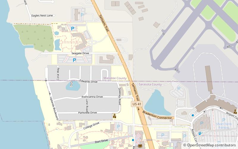 University of South Florida Sarasota–Manatee location map