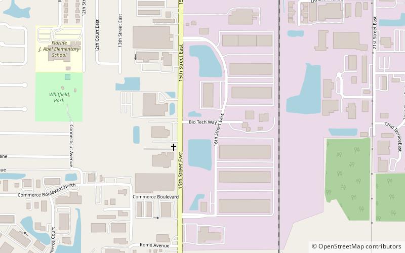 Midway Subdivision Historic District location map