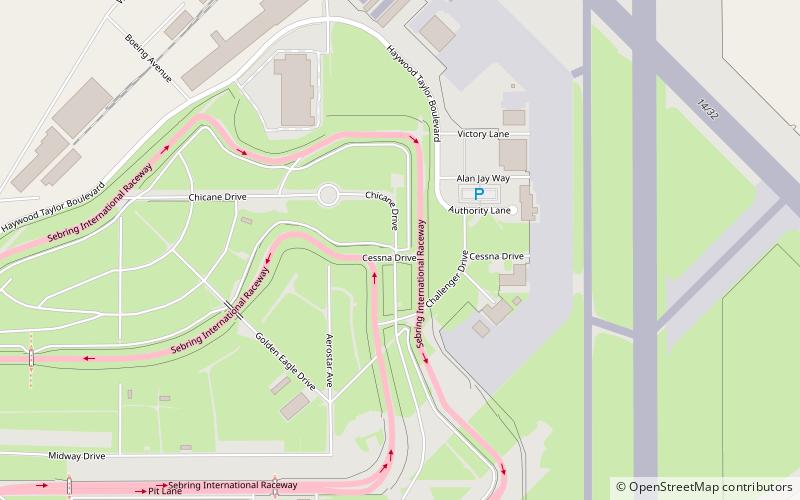 Sebring International Raceway location map