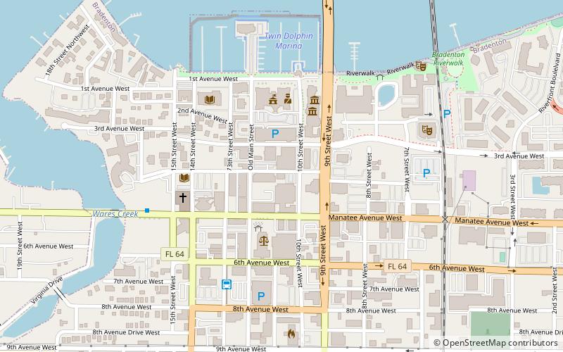 Peninsular Telephone Company Building location map