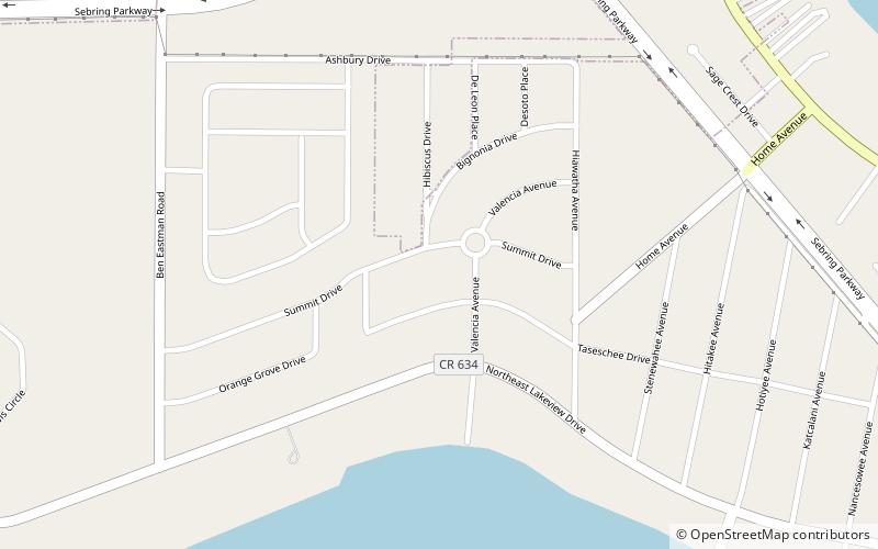 Elizabeth Haines House location map