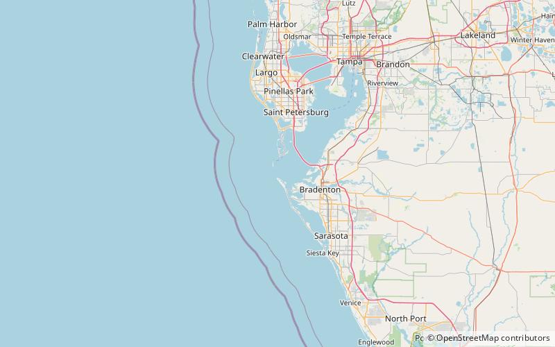 Passage Key National Wildlife Refuge location map