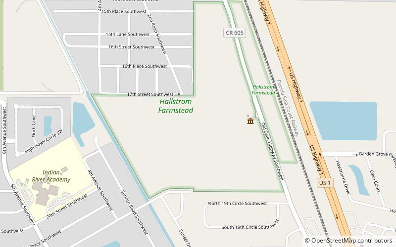 Hallstrom House location map