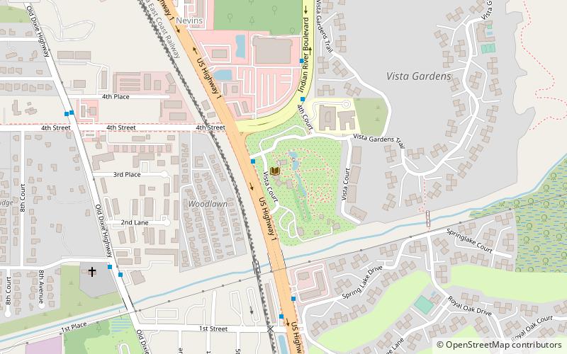 McKee Botanical Garden location map