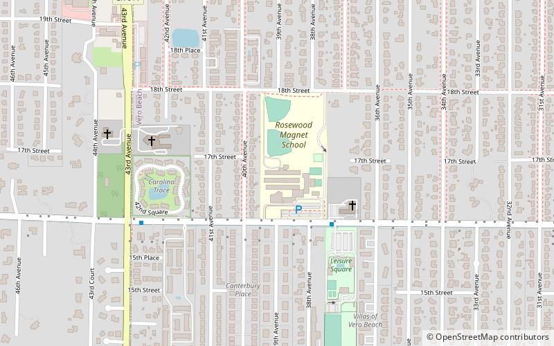 Theodore Hausmann Estate location map