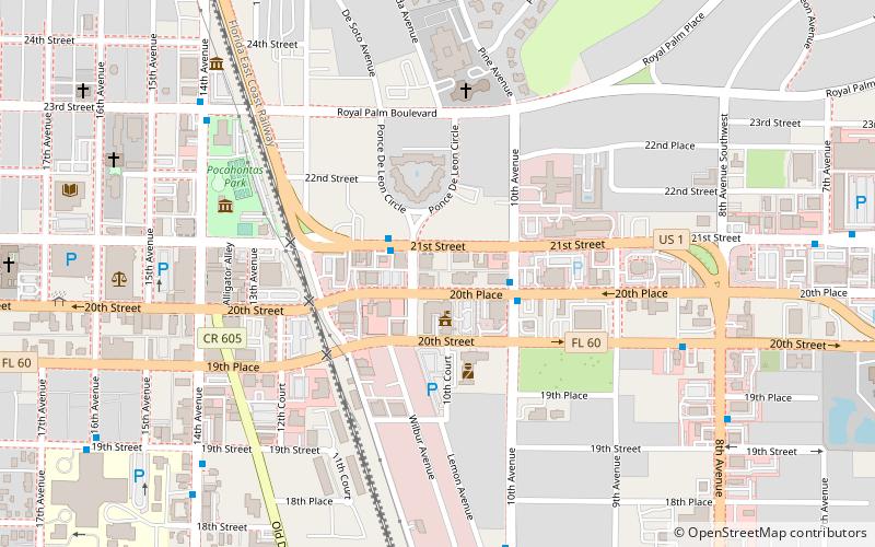 Royal Park Arcade location map