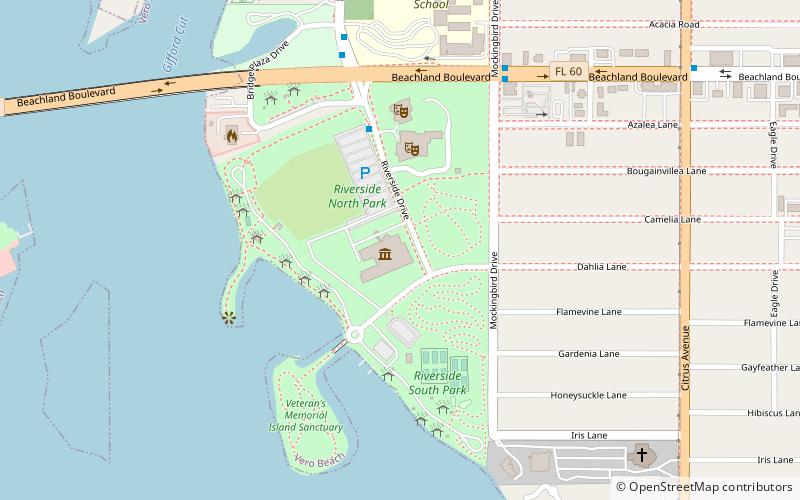 Vero Beach Museum of Art location map