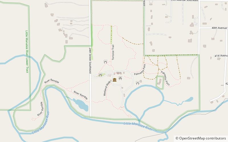 Camp Bayou Outdoor Learning Center location map