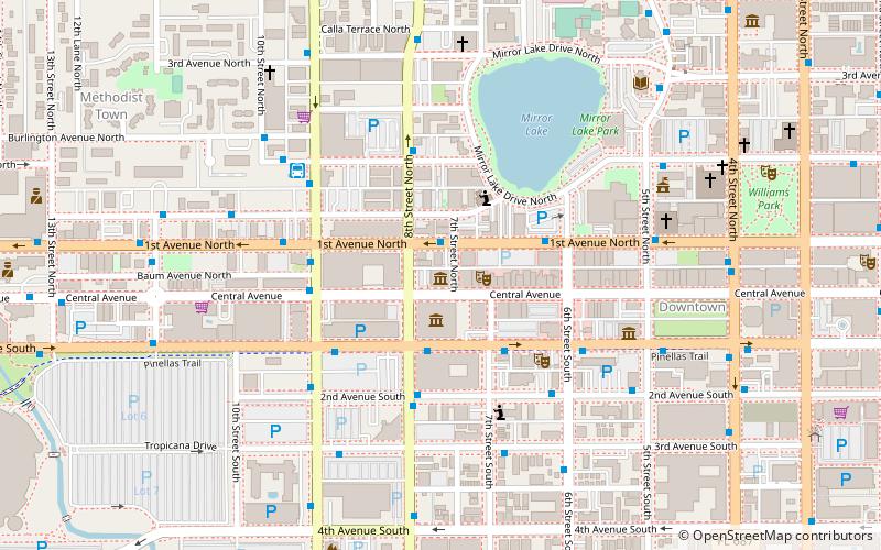 Morean Arts Center location map