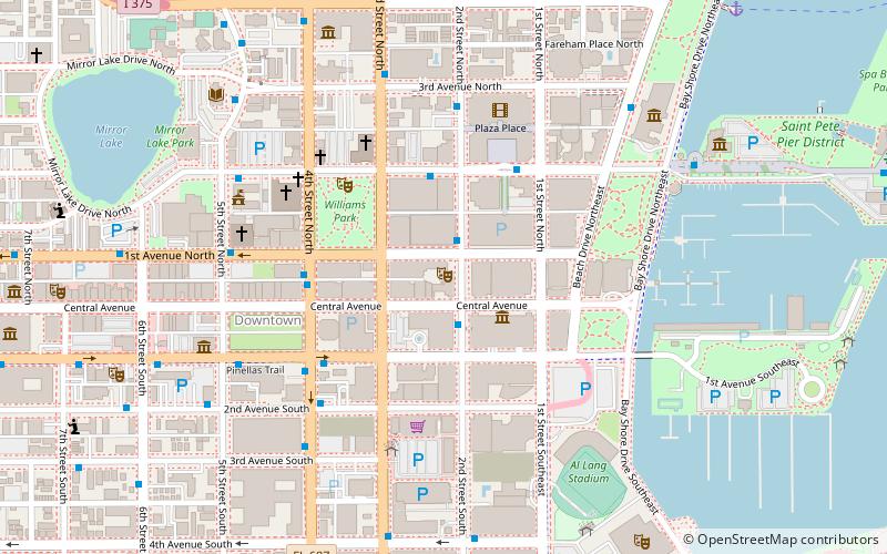 Jannus Live location map