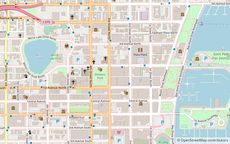 Florida International Museum location map