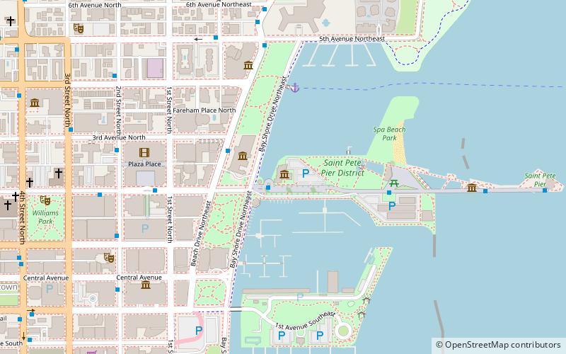 St. Petersburg Museum of History location map