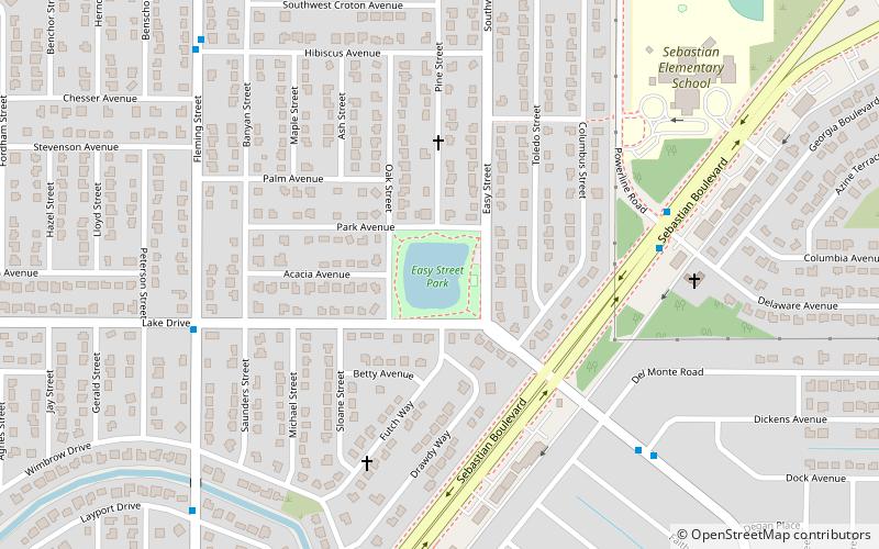 Easy Street Park location map