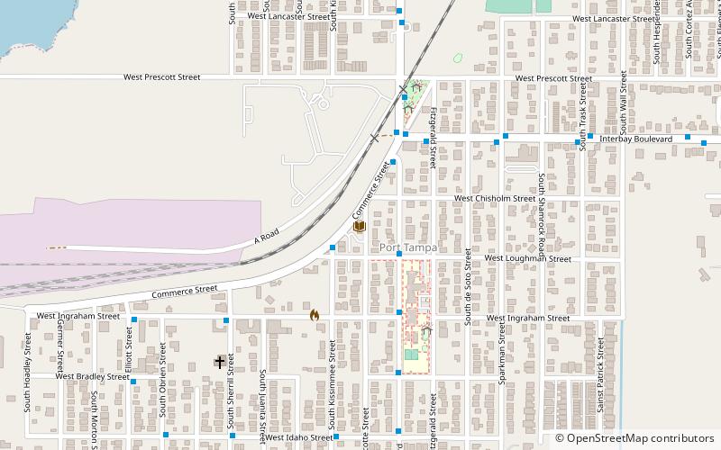 Port Tampa City Library location map