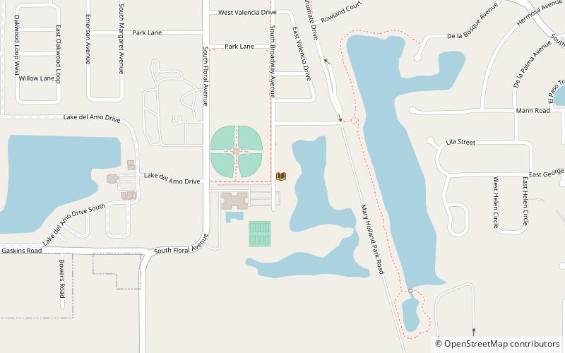 Bartow Public Library location map