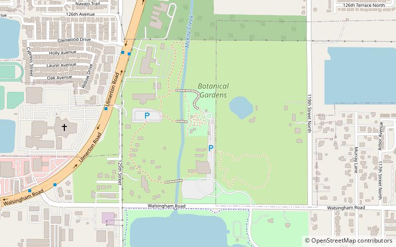 The Florida Botanical Gardens location map