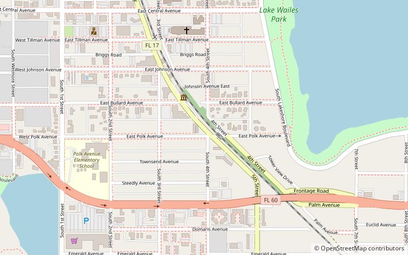 Atlantic Coast Line Railroad Depot location map