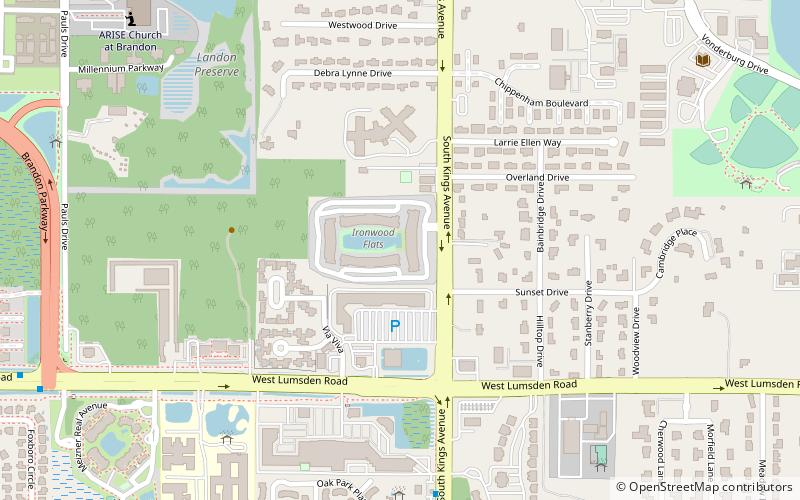 Ace Golf: Brandon location map