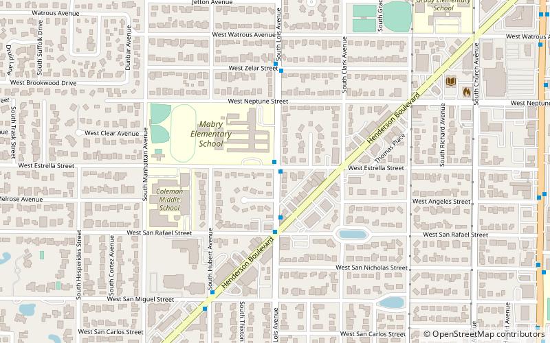 palma ceia west tampa location map
