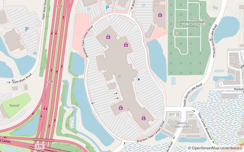 Westfield Brandon location map